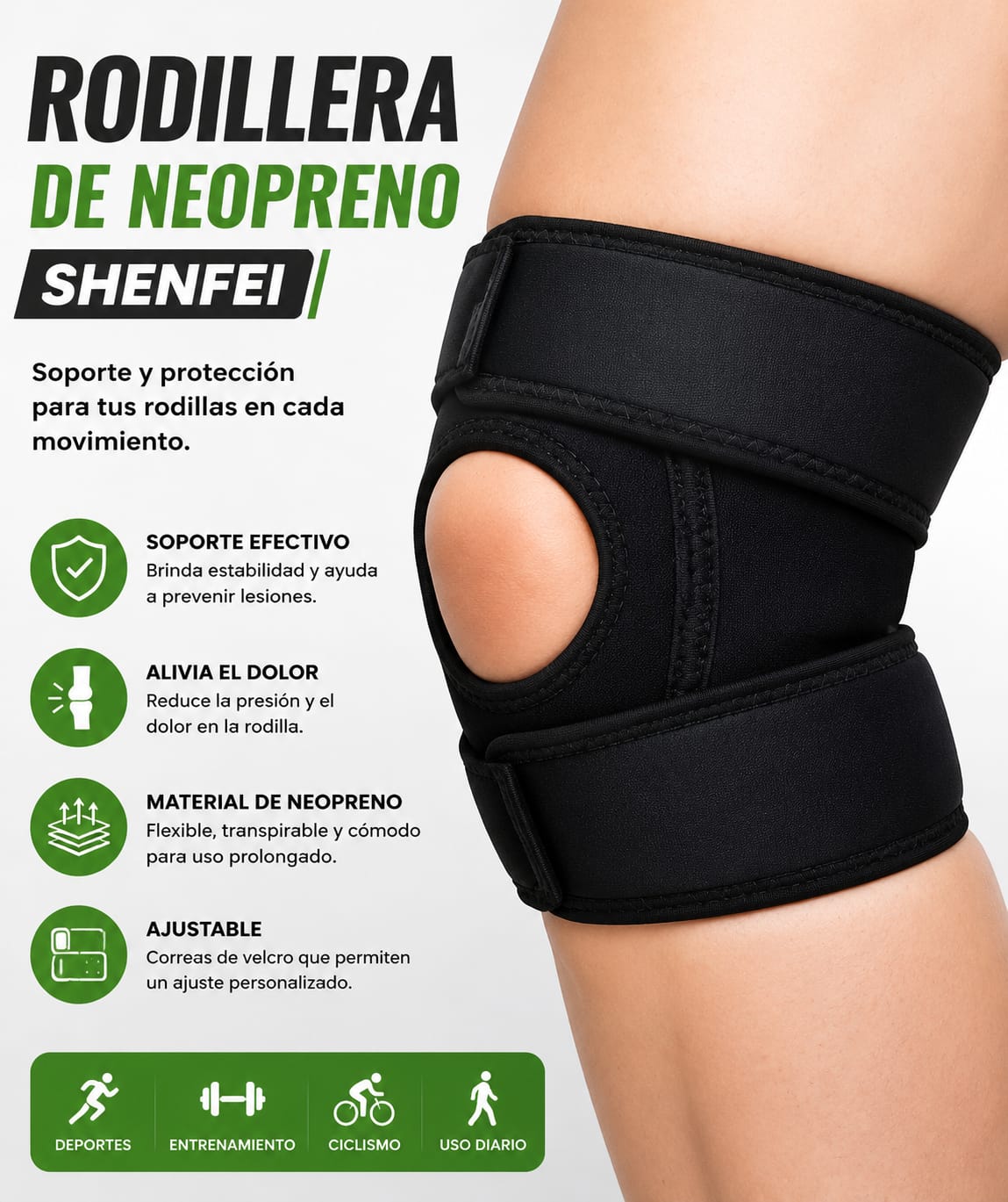 RODILLERA DE NEOPRENO SHENFEI